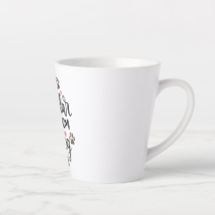 I m A Dog Mum Latte Mug