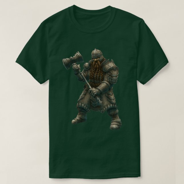 I m a dwarf warrior T-Shirt (Design Front)