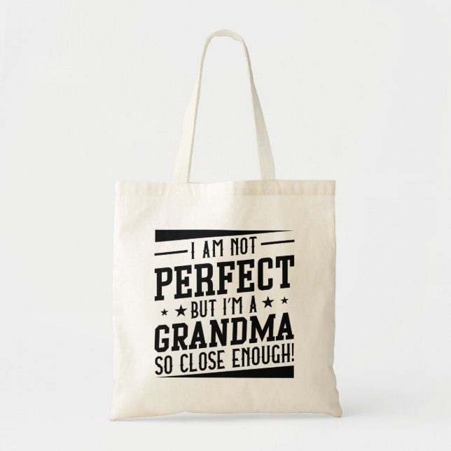 I’m A Grandma Tote Bag (Front)
