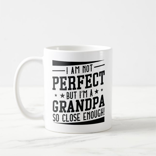 I’m A Grandpa Coffee Mug (Left)