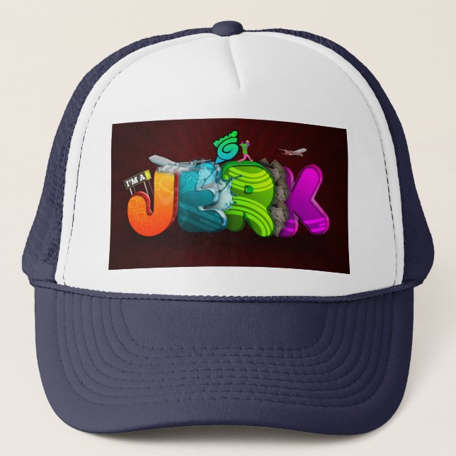 I__m_a_Jerk_by_GonsalvesMario (1) Trucker Hat (Front)