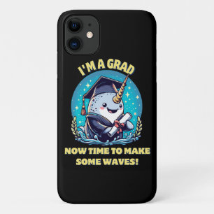 I m a narwhal graduate! Now time to make some wave Case-Mate iPhone Case