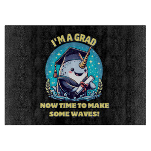 I m a narwhal graduate! Now time to make some wave Cutting Board