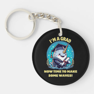 I m a narwhal graduate! Now time to make some wave Key Ring