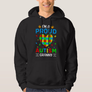 I M A Proud Autism Granny Autism Awareness Autism  Hoodie