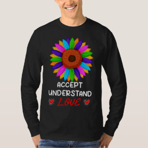 I M A Proud Grandma Love Heart Autism Awareness Pu T-Shirt