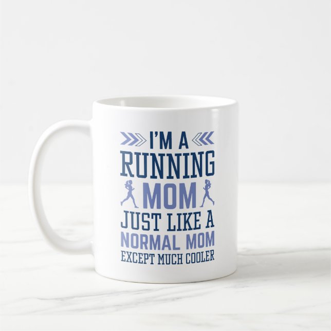 I’m A Running Mum Coffee Mug (Left)