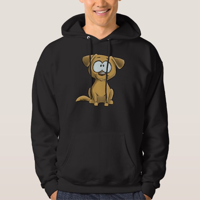 I M A Sand Labrador Hoodie (Front)