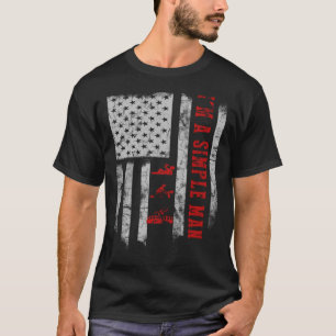 I m a simple man drink bowling tea T-Shirt