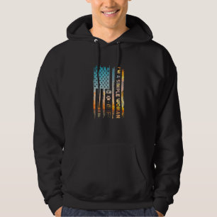 I M A Simple Woman Camping American Flag Dog Cat P Hoodie