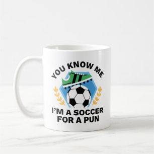 I’m A Soccer For A Pun Coffee Mug
