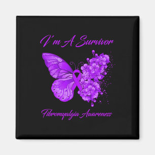 I’m A Survivor Fibromyalgia Awareness Magnet