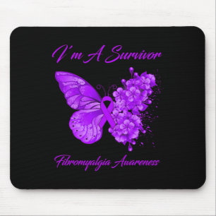 I’m A Survivor Fibromyalgia Awareness Mouse Pad