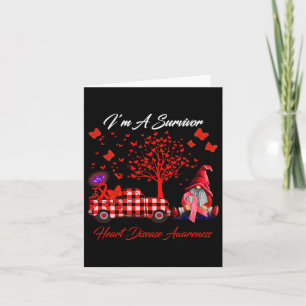 I’m A Survivor Heart Disease Awareness Gifts Card