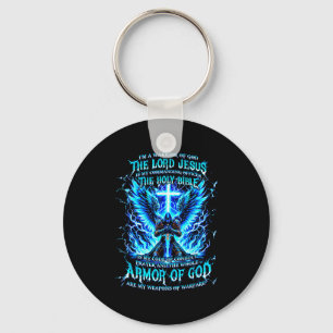 I’m A Warrior Of God Armour Of God Christian Key Ring