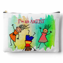 I’m an Artist Lavender School Supply Pouch