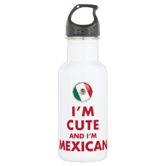 I’M CUTE AND I’M MEXICAN 532 ML WATER BOTTLE