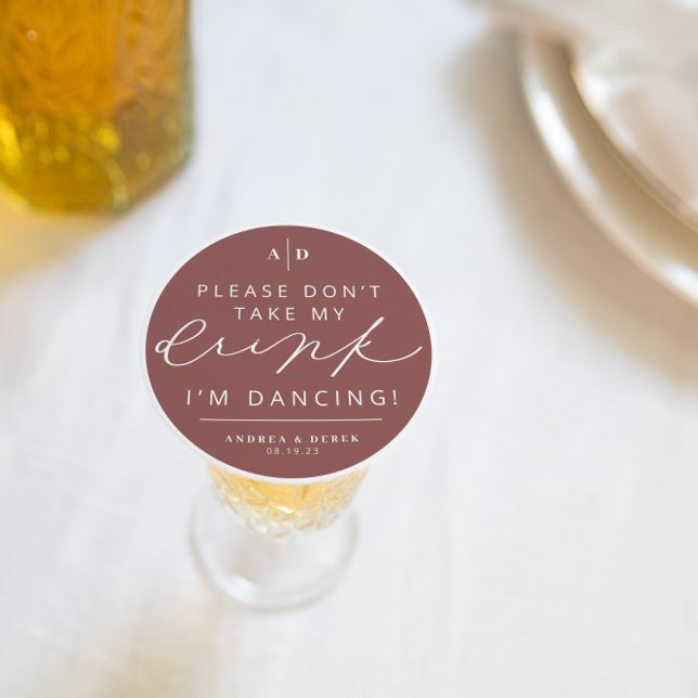 I’m Dancing Wedding Reception Drink Cover Coaster (Creator Uploaded)