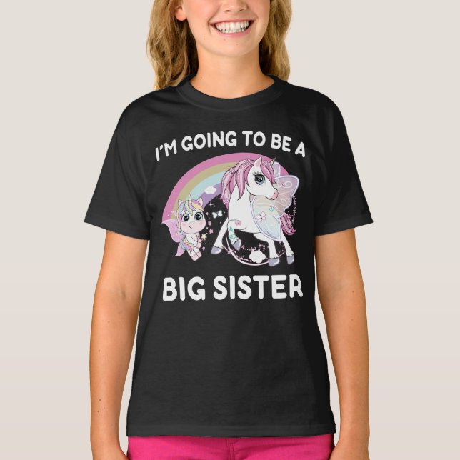 I_m Going To Be A Big Sister T-Shirt (Front)