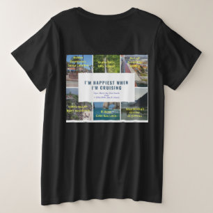 I’m Happiest When I’m Cruising Women’s T-Shirt Plus Size T-Shirt