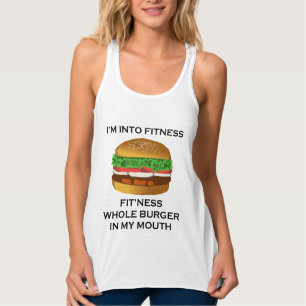 I’m Into Fitness Burger Singlet