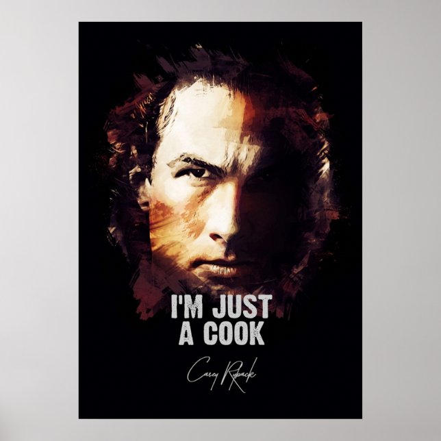 I`m Just A Cook  Casey Ryback UNDER SIEGE Poster (Front)