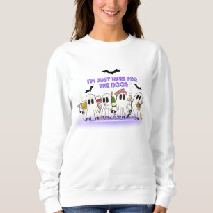 I’m Just Here For The Boos Funny Halloween Sweatshirt