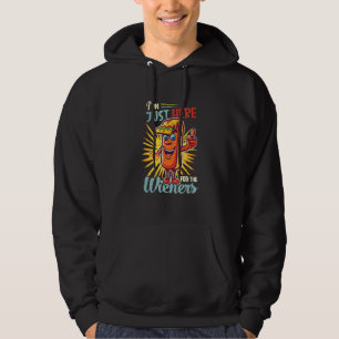 I m Just Here For The Wieners Hot Dog 4Th Of July Hoodie