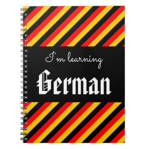 "I’m learning German" Notebook