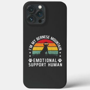 I’m my Bernese Mountain dog emotional support man iPhone 13 Pro Max Case