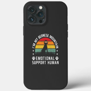 I’m my Bernese Mountain dog emotional support man iPhone 13 Pro Max Case