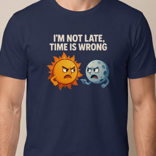 I’m Not Late, Time Is Wrong T-Shirt