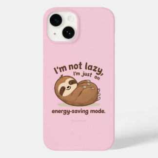 I’m Not Lazy I’m Just on Energy Saving Mode Case-Mate iPhone 14 Case