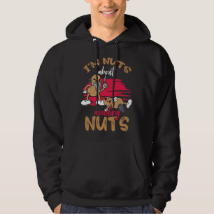 I m Nuts About Avoiding Nuts Peanut Allergic Hoodie
