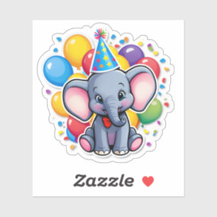 I’m ONE-derful! – Baby Elephant Birthday Joy