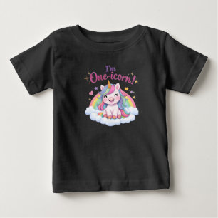 I’m One-icorn Toddler Birthday Shirt