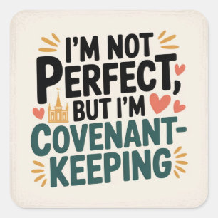 I’m Perfect at Coveting Square Sticker