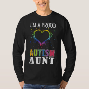 I M Proud Aunt Puzzle Special Autism Awareness T-Shirt