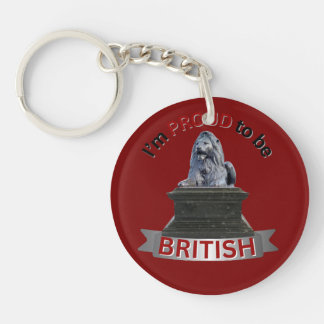 I’m Proud to be BRITISH Key Ring