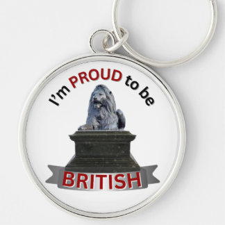 I’m Proud to be British Key Ring