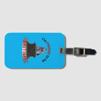 I’m Proud to be British Luggage Tag