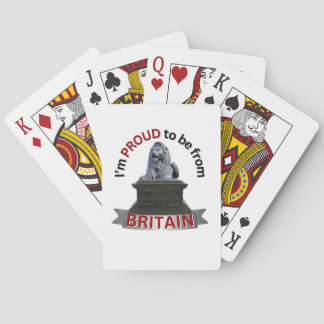 I’m Proud to be from Britain Playing Cards