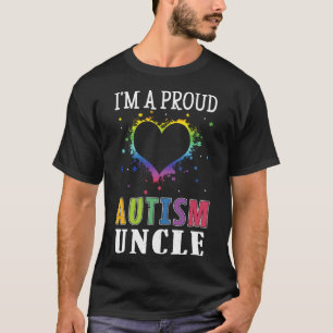 I M Proud Uncle Puzzle Special Autism Awareness T-Shirt