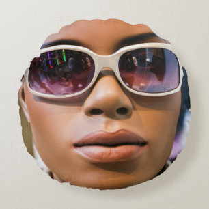 I’m real beautiful round cushion