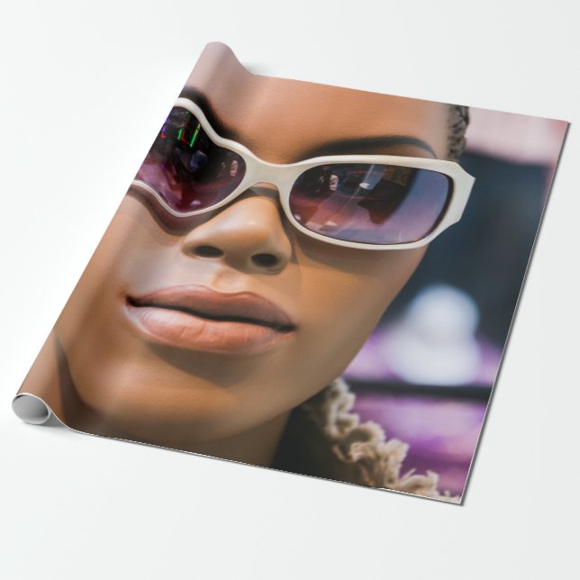 I’m real beautiful wrapping paper (Unrolled)