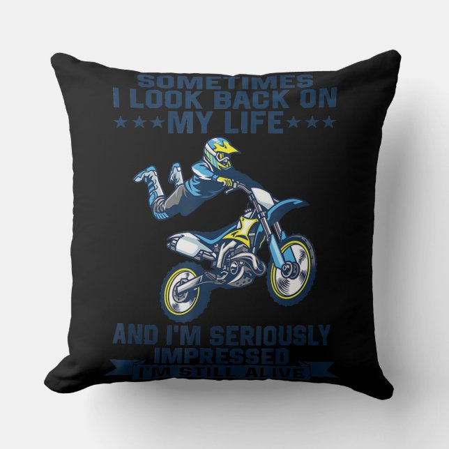 I’m Seriously Impressed I’m Still Alive Funny Gift Cushion (Front)