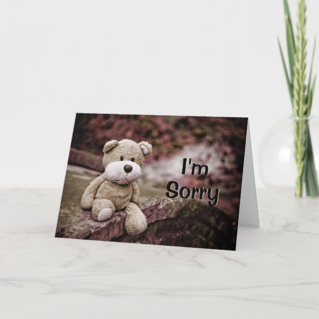 I’m Sorry Please Forgive Me Card (Front)