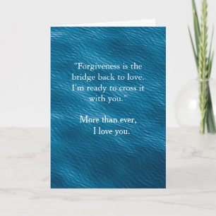 I’m Sorry Relationship Card Elegant Apology