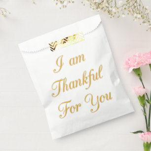 I’m Thankful for You: A Heartfelt Expression Favour Bags