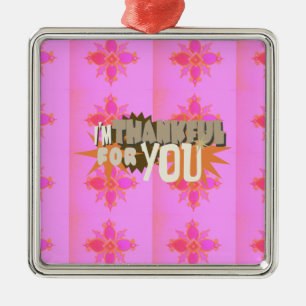 I’m Thankful for You: A Heartfelt Expression Metal Tree Decoration
